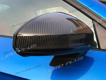 Real Carbon Fiber Mirror Caps For Audi TT TTS TTRS MK3 2016–2025 (No Lane Assist)