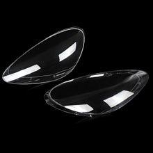 Pair Headlight Lampshade Clear Lens Covers For Porsche 958 Cayenne 2011-2014