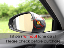 Gloss Black Mirror Cover Caps for Audi A3 8P A4 B8 A5 A6 C6 Q3 (No Side Assist)