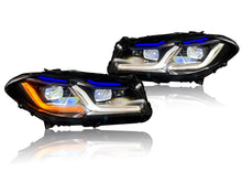 Pair LED Headlights Assembly For BMW 5 Series F10 F11 2010-2013 Xenon W/AFS 528i 535i