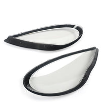 Pair Headlight Clear Lens Cover Replacement For Porsche Panamera 970 2010-2013
