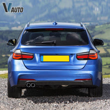 Pair Smoked LED Tail Lights w/ Sequential Signal For BMW 3-Series F31 Touring 2012–2018
