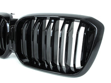Gloss Black Front Kidney Grille for BMW X3 G01 X4 G02 LCI w/o Camera 2022-2024