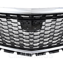 Replacement Front Bumper Upper Grille Chrome for Cadillac XT5 2021-2025 w/o Camera