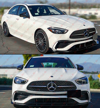 M-Style Gloss Black Side Mirror Cover Caps Overlay for Mercedes C-Class W206 C43 C63 C300 2022-2025