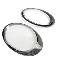 Pair Front Lampshade Headlight Lens Cover For Porsche 997 911 Carrera 2006-2012