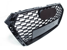Front Honeycomb Grille Black For AUDI A4 B9 S4 2017-2019 fg67