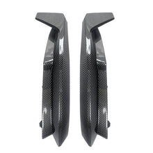 Carbon Look Rear Bumper Corner Splitter Extension for BMW G80 M3 2021-2024