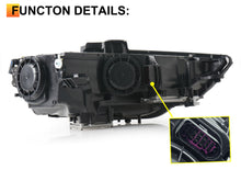 LH Driver Left Side Headlight For Audi A3 2015-2016 HID Xenon Non-AFS Projector Lamp