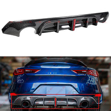 Carbon Fiber Honeycomb Rear Diffuser for 2017–2022 Infiniti Q60