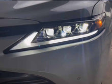 For Toyota Camry 2015-2017 LED Projector Headlights Sequential Turn Signal Pair
