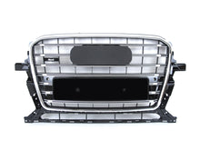 SQ5 Style Chrome Front Grille Radiator For 2013-2017 AUDI Q5
