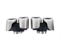 Pair For 2020+ Land Rover Defender 90/110 3.0L 2L Exhaust Muffler Tips Brushed