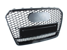 Honeycomb Gloss Black Front Grille for Audi A5 B8.5 S5 8T 2013-2016 fg283