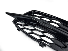 Honeycomb Front Bumper Fog Light Grille Cover For 2012-2015 Audi A6 C7 S Line S6