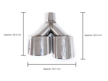 Rear Diffuser + Silver Exhaust Tips for Mercedes W204 C63 C300 AMG Pack 2012-2014 di145