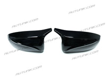 Gloss Black Side Mirror Cover Caps For BMW X5 X6 E70 E71 mc105
