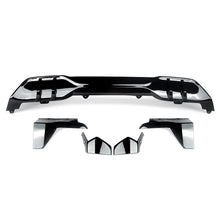 Gloss Black Rear Diffuser Side Splitter for BMW G05 X5 M Sport 2019-2023