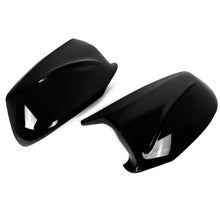 Gloss Black Side Mirror Cover Caps Replacement For BMW 5 Series F10 F11 2011-2013 Pre-LCI