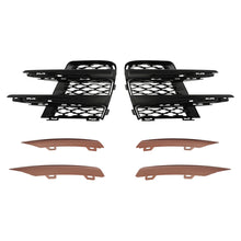 Pair For 2018-2021 Land Rover Range Rover Velar Bumper Fog Lamp Grille Cover
