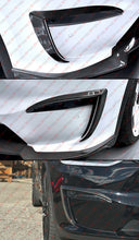 For 2022-2025 Tesla Model X Full Carbon Fiber Front Bumper Fog Light Garnish Trim