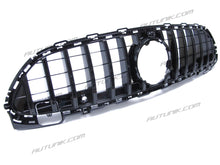 Gloss Black Front Grille Grill For Mercede C-Class W206 C300 C43 AMG Sedan 2022-2025 (not fit standard version)