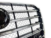 Chrome Front Bumper Mesh Grille for Audi A8 W12 2015-2018 fg342