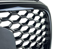 Glossy Black Honeycomb Front Grill for Audi A4 B7 Non-Sline 2006-2008 fg305