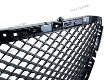Black Honeycomb Front Mesh Grill for Cadillac CT6 2019-2022 ( with Frame) No Camera Hole
