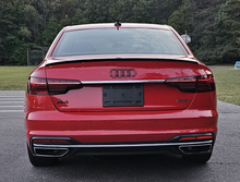 Gloss Black Rear Diffuser w/ Exhaust Tips For 2021–2024 Audi A4 B9.5 Non S-Line