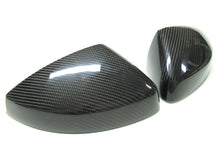 Real Carbon Fiber Side Mirror Cover Caps Replacement for AUDI A3 8V S3 RS3 2013-2020