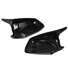 Gloss Black Side Mirror Cover Caps Replacement For BMW 5 Series F10 F11 2011-2013 Pre-LCI