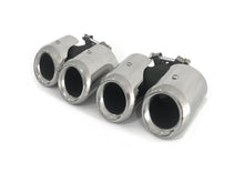Pair For 2020+ Land Rover Defender 90/110 3.0L 2.0L Exhaust Muffler Tips Shiny Silver
