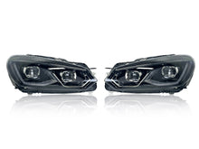 Full LED Headlights With Start-up Animation for Volkswagen Golf MK6 TSI TDI GTD LPG w/ Sequential 2009-2013