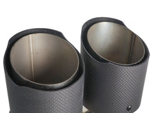 Carbon Matte Exhaust Tips Replacement For BMW 5 Series G30 G31 M Sport 2017-2023