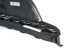 Left+Right Fog Light Grille Cover for Audi S5 / A5 S-Line 18-19 Black+Chrome