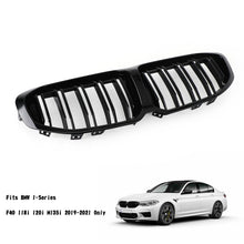 Gloss Black Front Kidney Hood Grille For BMW F40 1-Series 2020-2024