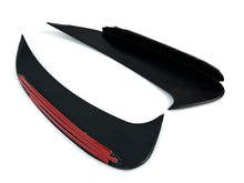 Gloss Black Rear Side Air Vent Canards for Mercedes W206 Sedan 2022-2024