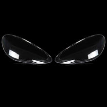 Pair Headlight Lampshade Clear Lens Covers For Porsche 958 Cayenne 2011-2014