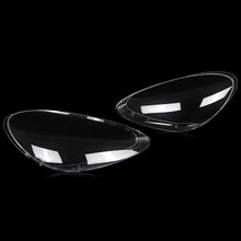 Pair Headlight Lampshade Clear Lens Covers For Porsche 958 Cayenne 2011-2014