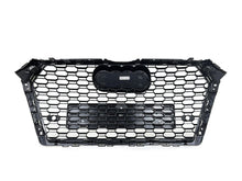Chrome Honeycomb Front Grille for Audi A4 B9 S4 2017-2019 fg315
