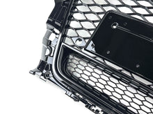 RS3 Style For 2014-2016 Audi A3 S3 8V Front Grille Grill Gloss Black Replacement