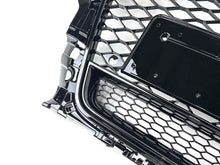Gloss Black Front Mesh Grille For AUDI A3 8V S3 2013-2016 fg121