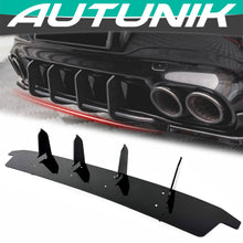 Rear Diffuser Valance Lip For Mercedes CLA C118 CLA35 CLA45 AMG 2020-2024