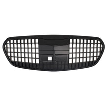 Gloss Black Front Bumper Grille For 2021-2024 Mercedes S Class W223 S450L S500 Sedan W/ACC 360 Camera