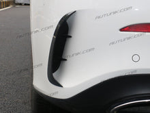 Glossy Black Rear Canards Air Vent Covers for Mercedes Benz W177 Sedan A200 A220 A35 AMG 2019-2024 pz4