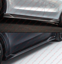 For 2025-2026 Tesla Model Y Juniper Yofer Design Matte Black Side Skirt Extension