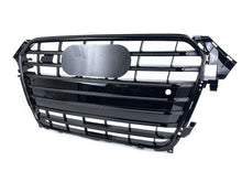Front Bumper Grille Gloss Black for Audi A4 S4 B8.5 2013-2015 2016