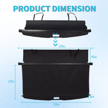Retractable Rear Cargo Cover For Toyota 4Runner 2010–2024 Security Shield