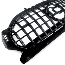 Chrome/Black Front Grille For Mercedes GLA H247 GLA250 GLA200 2021-2023